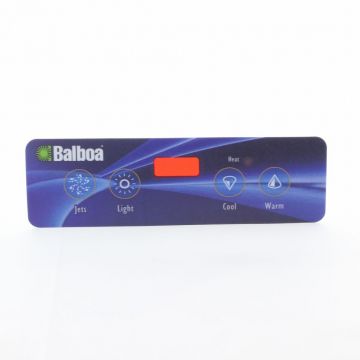 Balboa VL 403 displayetikett 