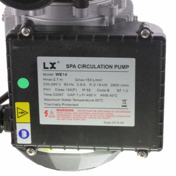 LX W14 Cirkulations pump. Kompatibel som alternativ till E-14