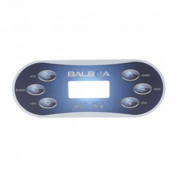 Balboa VL 600 S Display etikett