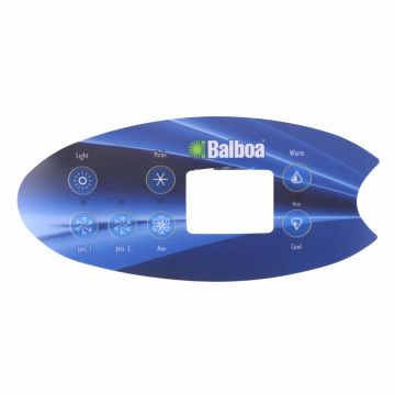 Balboa VL 702S Display etikett