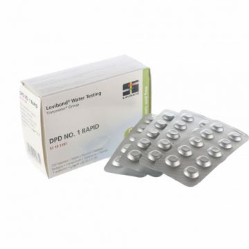 DPD 1 / fritt klor refill tabletter, 4 x 10 tabletter